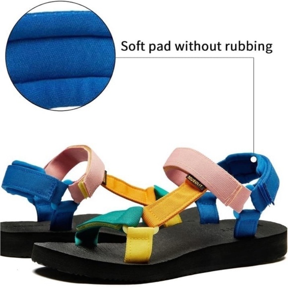 Muboliy Women's Original Sandals Comfortable Quick-Drying Casual Sport Sandal 7 - Picture 5 of 11